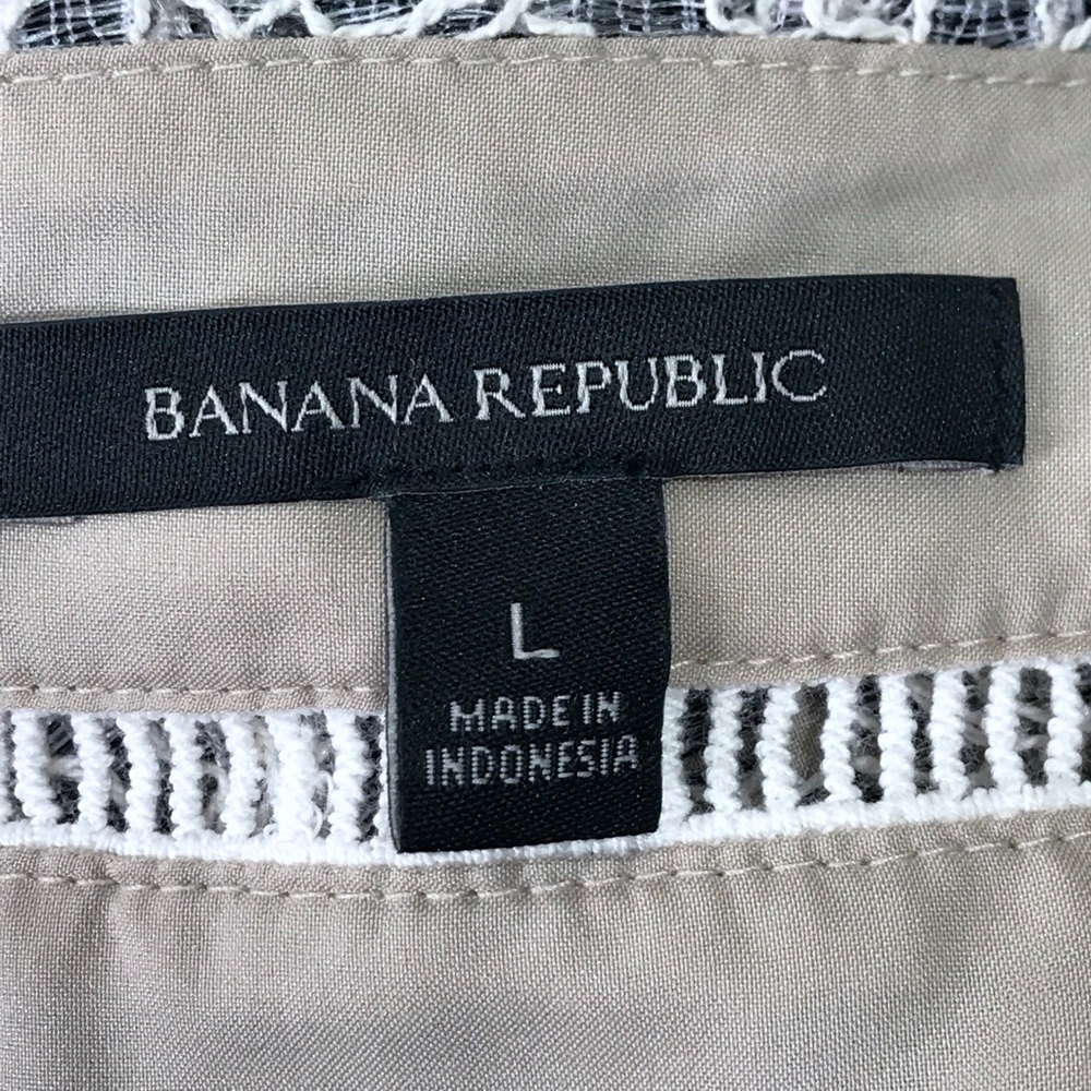 Banana Republic Sleeveless Lace Tank Peplum Large - Picture 7 of 8